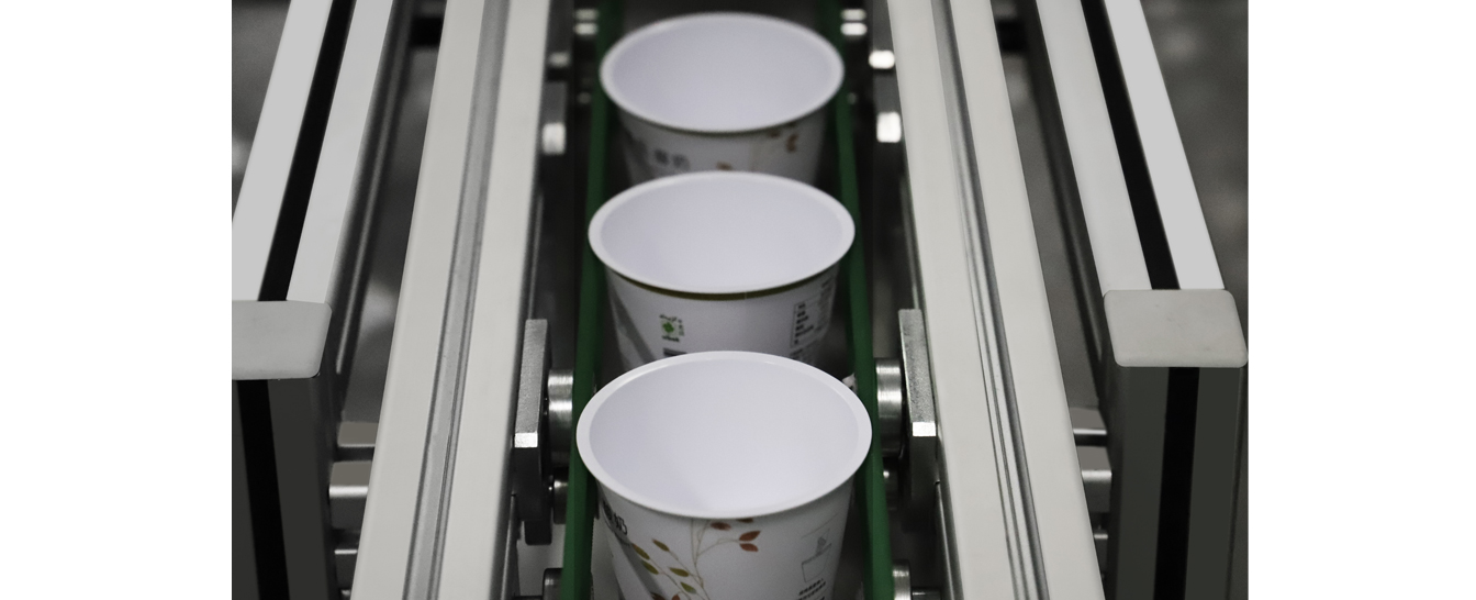 Intelligent IML system for Yogurt cup